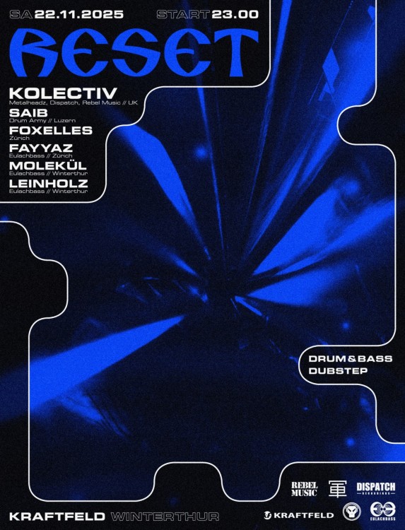 Reset Vol 23, Kolectiv, SAIB, Foxelles, Molekül, Fayyaz, Leinholz Reset Vol 23, Kolectiv, SAIB, Foxelles, Molekül, Fayyaz, Leinholz