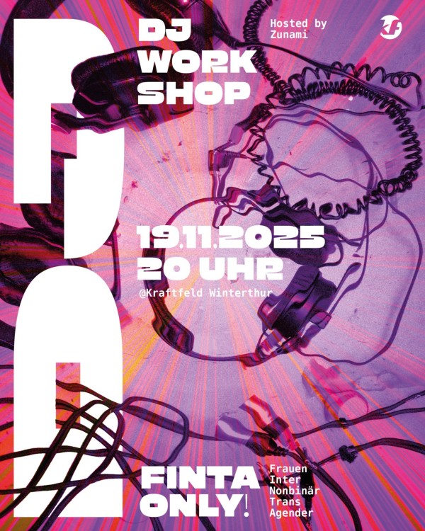 FINTA-DJ-Workshop, Hosted by Zunami FINTA-DJ-Workshop, Hosted by Zunami