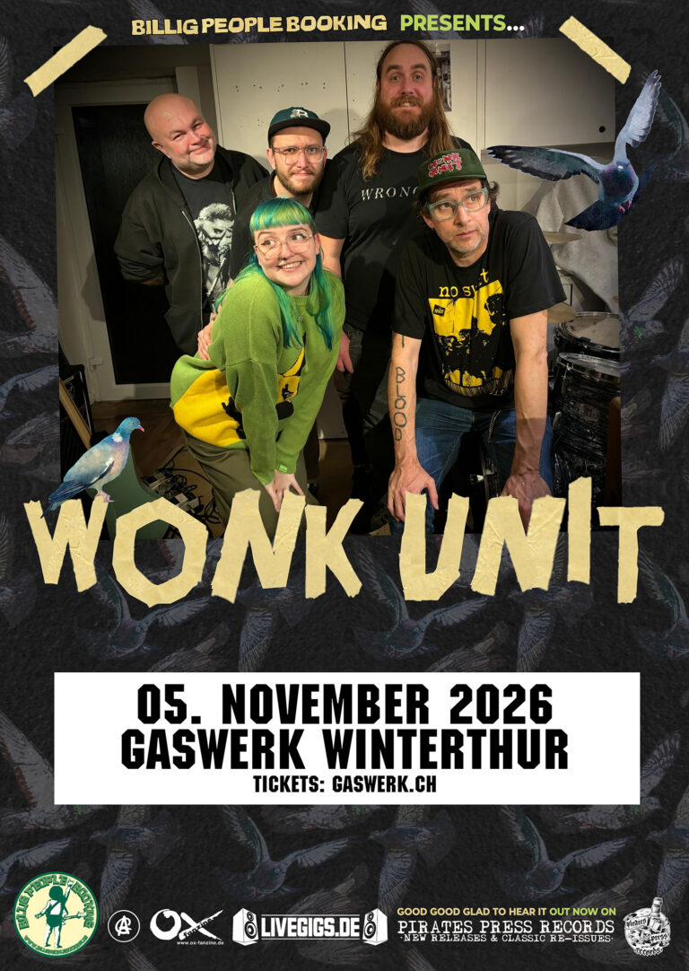 Wonk Unit (UK) // Support TBA