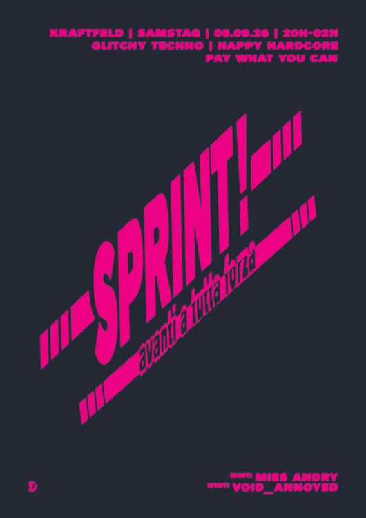 Sprint!, Mies Andry, Void_annoyed Sprint!, Mies Andry, Void_annoyed