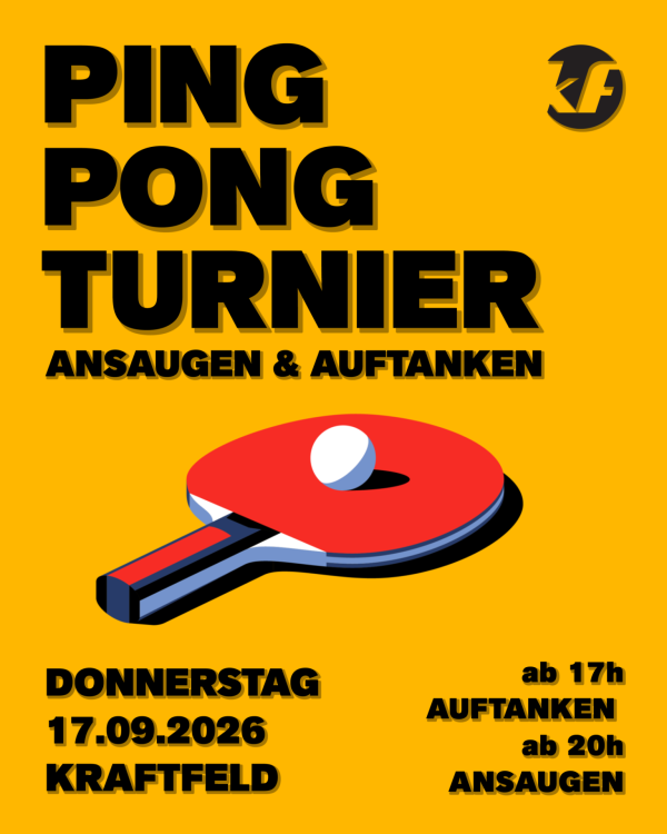 Bar und Ping-Pong-Turnier Bar und Ping-Pong-Turnier