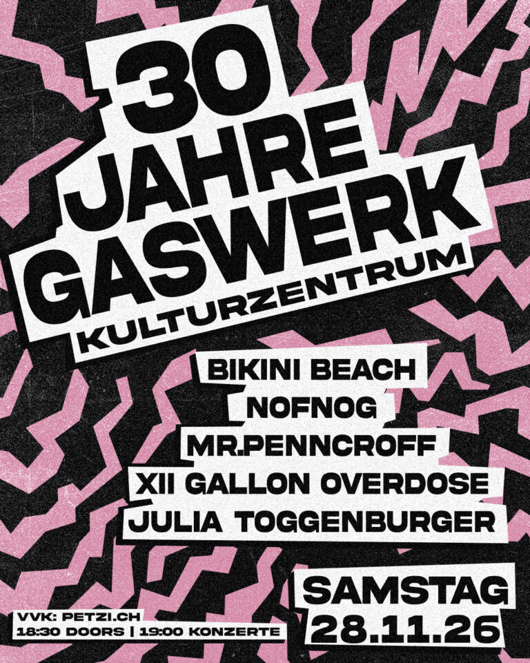 30 Jahre Gaswerk Kulturzentrum 30 Jahre Gaswerk Kulturzentrum